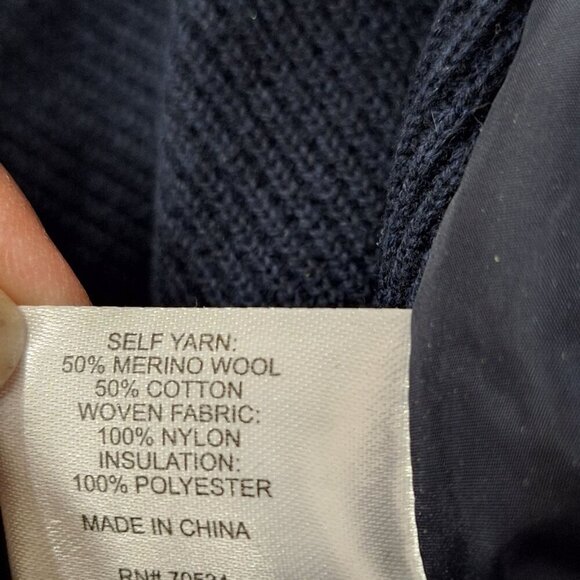 Orvis Mens blue Puff Vest size XL - Picture 3 of 7